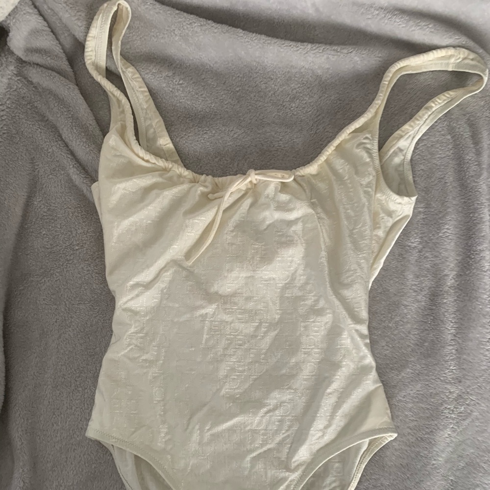 Rare FENDI Monogram Logo Swuimsuit - Picture 7 of 8
